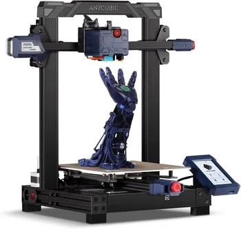 100% АВТЕНТИЧЕН 3D принтер, ANYCUBIC LeviQ Smart Изравняване FDM-принтери, с подвижни пружинна стомана двойно легло с подгряване
