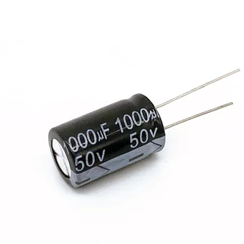 100ШТ Високо качество 50V1000UF 13 *20 мм, 1000 uf 50V 13*20 Електролитни кондензатори