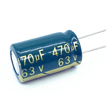 110 бр./много висока честота на низкоомный 63 470 uf алуминиеви електролитни кондензатори 13*20 470 uf 63 20%