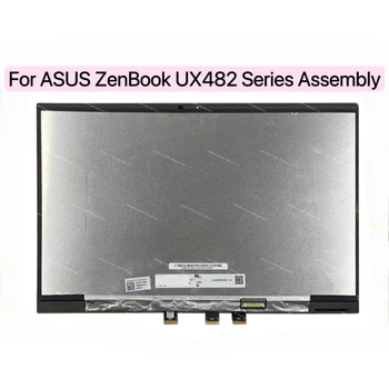 14,0 инчов LCD дисплей със сензорен екран възли за ASUS ZenBook DUO 14 UX482 UX482F UX482EA UX482EG Подмяна на дисплея UX4100E UX4100ear