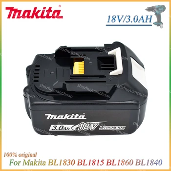 18V 3.0 Ah Makita с led литиево-йонна батерия заместител на LXT BL1860B BL1860 bl1850 Оригинална акумулаторна батерия електроинструменти Makita