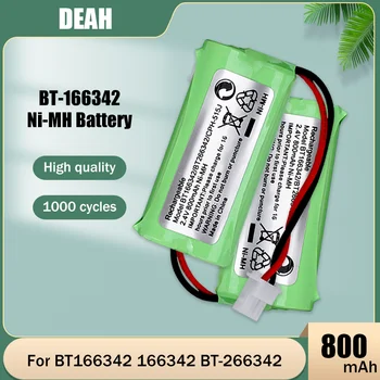 2,4 На 800 mah BT-166342 AAA Ni-MH NIMH Акумулаторна Батерия За Безжичен телефон BT166342 166342 BT-266342 BT183342 BT283342