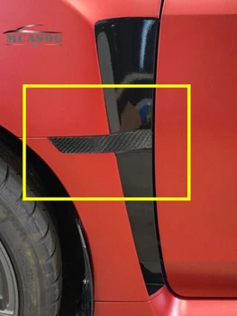 2 бр. Странични тампон върху крило на колата е от въглеродни влакна, подходящи за Subaru WRX STI 2015-2022