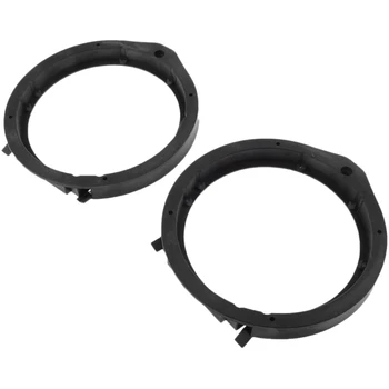 2 бр. Черни 6,5-инчов преходен пръстен за закрепване на високоговорителите за Honda Accord, Civic Crv Fit City