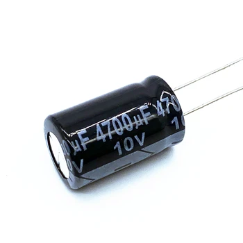 2 бр./лот 10 В 4700 icf Ниско съпротивление esr/импеданс висока честота на алуминиеви електролитни кондензатори Размер от 13*20 10 4700 icf 20%