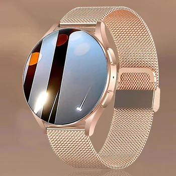 2023 Новите Смарт часовници Дамски Bluetooth Покана Watch Фитнес Тракер, Водоустойчиви Спортни Часовници Дамски Мъжки Smartwatch за Android и IOS