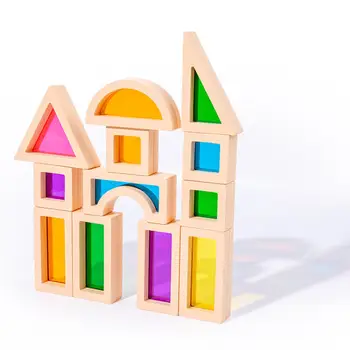 25 Бр. Строителни блокове, забавни играчки, допир играчка за игра на родители и деца