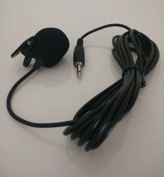 3,5 мм Жак за микрофон Bluetooth Автомобилен GPS Външен микрофон Мини Жични микрофони Android Wince Кола DVD-радио стереоплеер главното устройство 3 м