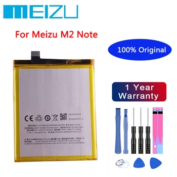 3100 mah Meizu 100% Оригинална Батерия BT42C За Meizu M2 Note висок Клас Батерия за мобилен телефон Bateria 