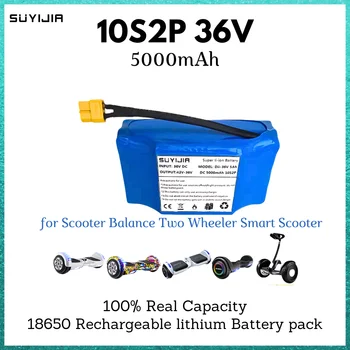 36V 18650 10S2P 5000 mah Литиево-йонна Акумулаторна Батерия Мономер за балансиране Скутер Двухколесный Умен Батерия за Скутер Вграден BMS