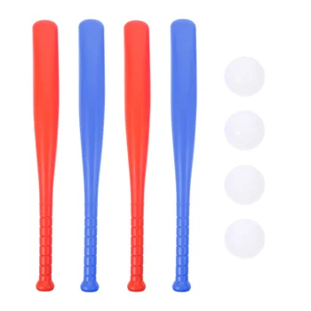 4 серии играчки с бейзболна бухалка, преносима бейзболна бухалка за деца