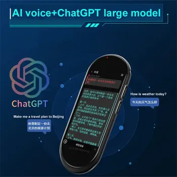 4G Умен Гласов преводач A10 ChatGPT 4.1 инча 138 езици в реално време онлайн Устройство миг автономен превод