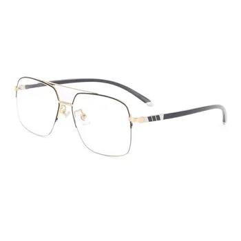 52 мм 2023 Нови мъжки Квадратни Очила в Рамка от титанова сплав, Предписани Очила, Оптични очила 668