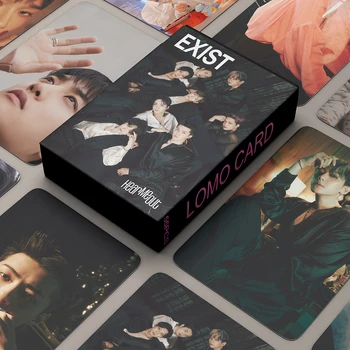 55 бр./компл. Kpop E Group EXIST Нов Албум Lomo Картички КРЕМ СОДА Фотокарточки Фотокарточки