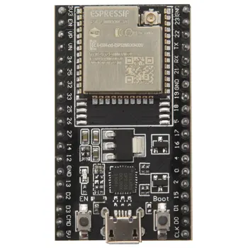 6ШТ ESP32-DevKitC Основна такса ESP32 Такса развитие ESP32-WROOM-32U Безжична WiFi Такса за разработка за Arduino
