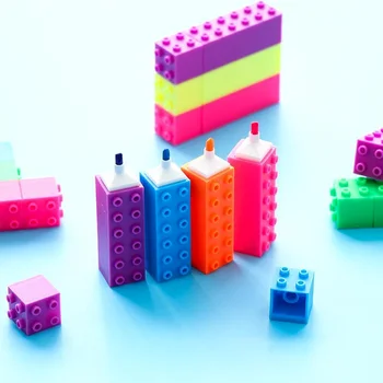 6шт Кухненски Блок Цветен Маркер-молив, Строителна играчка, Маркер за рисуване, Детски Подарък Канцеларски материали, Ученически пособия