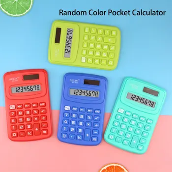 8-цифрен дисплей на Преносим мини-калкулатор за дома, училището, Офиса, Студентски калкулатор на едро
