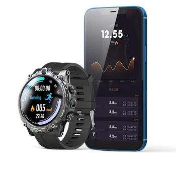 Ajeger Новите Смарт часовници Мъжки 4G LTE GPS, WiFi, Android 8,1 С камера С двойна 4 + GB 128 GB 930 mah 1,6 