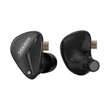 CCA DUO Динамични Метални Жични Слушалки-Втулки Мониторные Слушалки Hi-Fi Бас Слушалки високо-Производителни Слушалки Edx ЕДА PR1 ZS10PROX