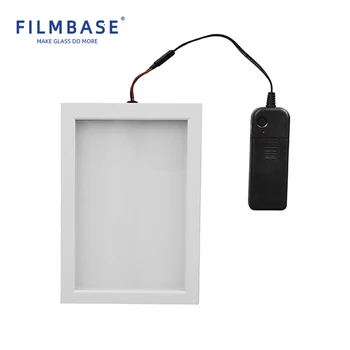 Filmbase Smart Privacy Flm Електрическа филм PDLC Smartfilm Защитава поверителността в офиса