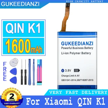 GUKEEDIANZI Взаимозаменяеми Батерия QINK1 QINF21 QIN2 1600 ма/2700 mah За Xiaomi ЧИН K1/F21/2 ЧИН 2 ЧИН F21 Телефон Batteria Инструменти