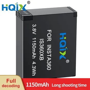 HQIX за спортна камера lnsta360 ONE X Зарядно за Батерия
