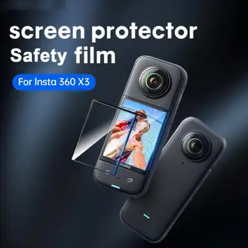 Hd Прозрачен Здрав продукт Insta360 X3 Защитно фолио за екран 9 часа Повишена твърдост за аксесоари за камери Insta360 X3 Маслостойкая