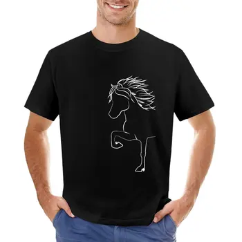 King Kolbi Dark Стилен продукт Icelandic Horse за любителите на коне, тениска, реколта дрехи, мъжки ризи с дълъг ръкав