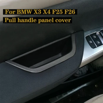 LHD RHD От Страна на Водача на Автомобила Напуснали Предната Вътрешна Дръжка Врата Вътрешна Панел Дръжка Жаден ABS Покритие За BMW X3 X4 F25 F26 2011-2017