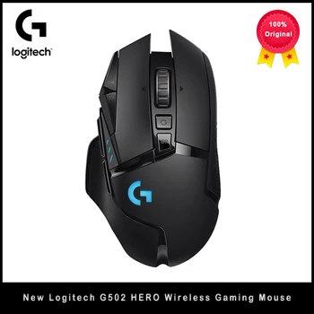 Logitech G502 HERO LIGHTSPEED Безжична Детска мишка Безжична 2,4 Ghz HERO 25600 точки на инч RGB Подходящ За киберспортивных геймърите Мишката