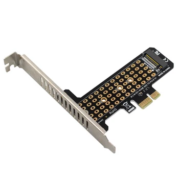 M. 2 NVME до PCIe4.0 X1 Карта на адаптера за твърдия диск С поддръжка на интерфейса PCIe X1 X4 X8 X16 за M Key M. 2 NVME SSD 2230/2242/2260/2280