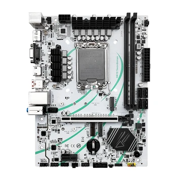 MACHINIST H610 Swordsman M-ATX дънна Платка Поддържа DDR4 12 13 поколение Intel LGA 1700 CPU 12100F 12400F 12490F 12600F 12700F 13600F