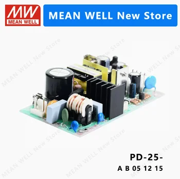 MEAN WELL PD-25 PD-25A PD-25B PD-2505 PD-2512 PD-2515 MEANWELL PD 25 25W