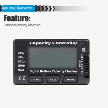 RC CellMeter-7, Цифров проверка на капацитета на батерията, LiPo Life, литиево-йонна тестер за напрежение