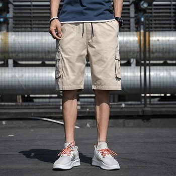 S-9XL Плюс Размера на летните модни Бермуда, Плажни панталони, мъжки къси панталони, всекидневни свободни спортни панталони, гащеризони, мъжки къси панталони с високо качество
