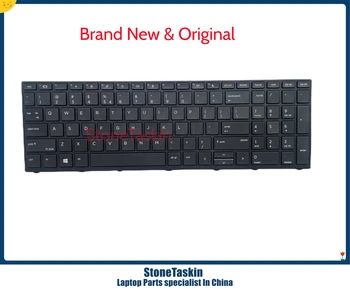 StoneTaskin Нова Английска Клавиатура, без Подсветка За HP Probook 450 G4 450 G5 455 G5 470 G5 650 G4 650 G5 Американска Подредба Черно Тестван