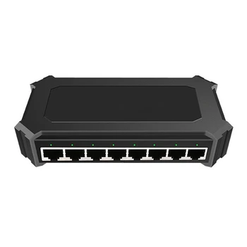 TXE067-8-port gigabit ethernet unmanaged switch За наблюдение на мрежата, Восьмипортовый комутатор, штепсельная вилица ЕС