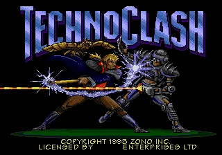 Techno Clash 16 битова Игрална карта MD За Sega Mega Drive За Genesis Директен Доставка