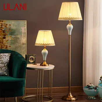 ULANI Nordic Ceramics Лампи с led Подсветка, модерен, креативен обикновена настолна лампа за дома хол Спалня
