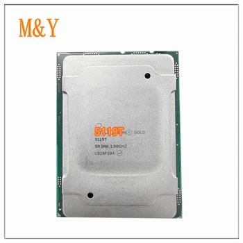 Xeon Gold medal 5119T официалната версия на процесора 1.9 GHz 19.25 MB 85 ВАТА 14Core28Thread processor LGA3647 за сървърна дънна платка C621