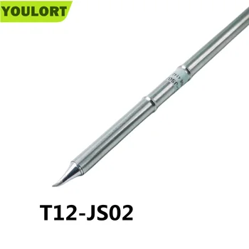 YOULORT T12-JS02 Поялник серия T12 J, заваръчни уши, електронни глави за химикалки FX907/9501/951