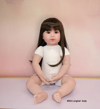 YingHuanMei 24-цолови кукли Reborn Baby Body Кукла ръчно изработени Аксесоари за кукли за деца