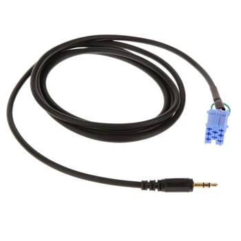 Авто Радио и 3.5 мм Aux Музикален кабел-адаптер Кабел за iPhone Mp3 за Smart 450