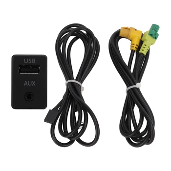 Авто аудио Допълнителен адаптер формат MP3 WMA WAV AUX USB Ключ Кабелен Адаптер за Лаптоп за Автомобил за Слушане на Музика