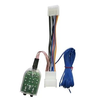 Авто радио Plug for Play Добавете теглене кабели за усилвател и субуфер, адаптер за антена за SC F19A