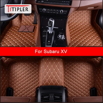 Автомобилни Постелки TITIPLER по поръчка За Subaru XV, автоаксесоари, килим за краката