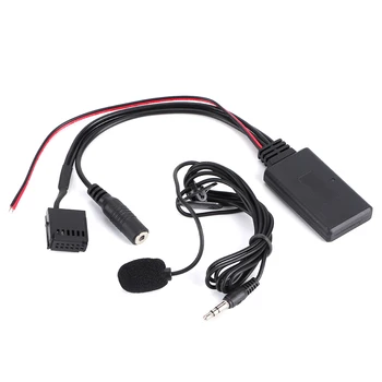  Адаптер AUX‑IN за автомобил кабел AUX‑IN с микрофон за разговори със свободни ръце, подходящи за Ford Focus 6000CD
