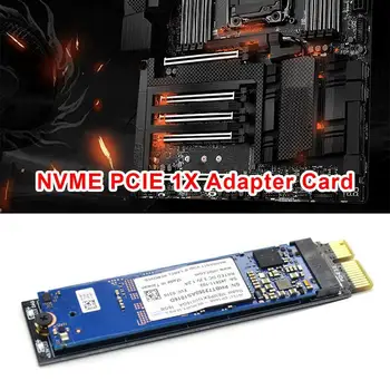 Адаптер, PCIE към M2 NVMe SSD M2 PCIE X1 Странично PCI-E M, ключов жак за лаптоп