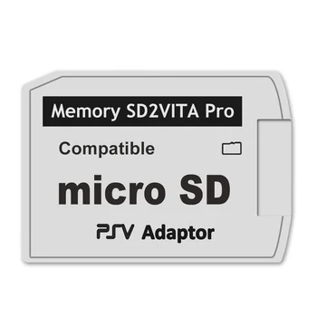 Адаптер за карта с памет SD2Vita 5,0, за PS Vita PSVSD Адаптер Micro-SD за PSV 1000/2000 PSTV FW 3,60 HENkaku Enso System