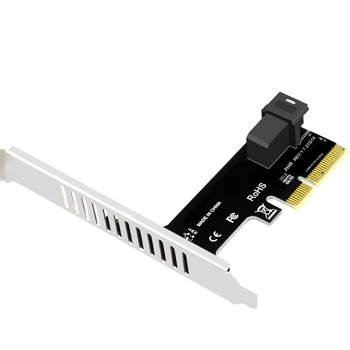 Адаптер твърдотелно устройство PCI E за СФФ-8643 Странично Card PCI-EX4/X8/X16 Конвертор на твърдия диск PCIE на U2